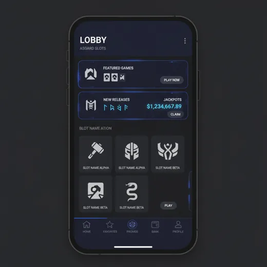 Lobby on mobile
